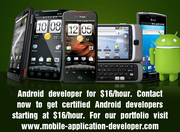 Android developer for $16/hour