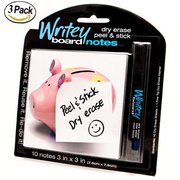 Peel & Stick Whiteboard Sheets - 3 X 3