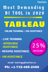 Tableau online Live Training 