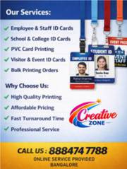 Digital Qr Code ID card | Lanyards Rs. 25/- | Plastic Id card R